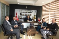 AHMET YILDIRIM - Denizbank'tan Ertan Taşlı'ya Ziyaret