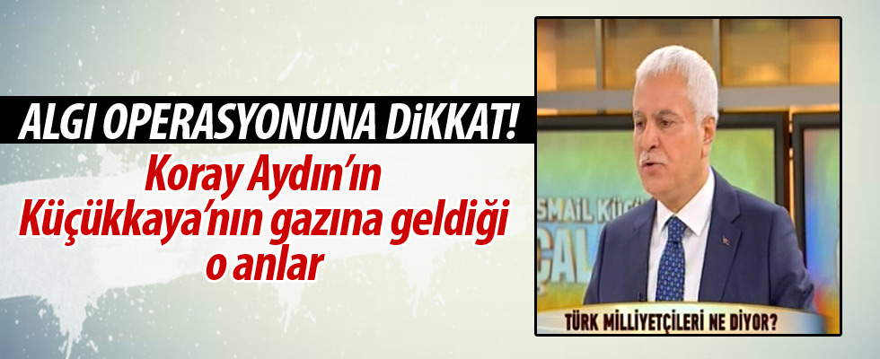 Koray Aydın: Yaşananlar kurgu