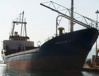 KURU YÜK GEMİSİ - Libya'da Türk gemisi battı