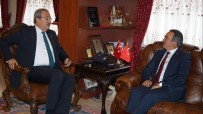 NEÜ Rektörü Bağlı, Belediye Başkanı Ünver'i Ziyaret Etti