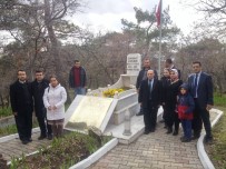 KOCA SEYİT - SGK Personeli, Çanakkale Kahramanı Koca Seyit'i Mezarı Başında Andı