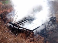 CELEP - Yangın Çıkan Ev Kül Oldu