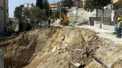 Aydın'da Yol Çöktü