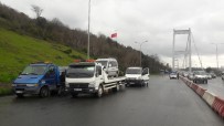 ZİNCİRLEME KAZA - Fatih Sultan Mehmet Köprüsü'nde Zincirleme Trafik Kazası Açıklaması 1 Yaralı