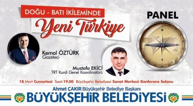 Malatya Büyükşehir Belediyesinden 'Doğu-Batı İkileminde Yeni Türkiye' Paneli