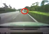 Uçan Lastik Can Aldı