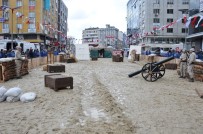 PLATO - Çanakkale Savaşı, Gaziosmanpaşa Meydanı'nda Yeniden Canlandırıldı