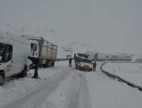 Çığ düştü yollar kapandı... Kar yağışı Doğu Anadolu'da etkili oluyor