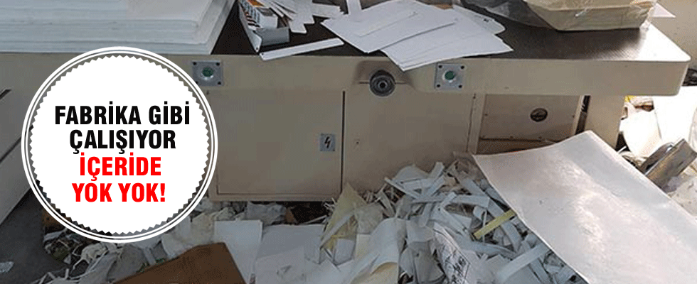 Kalpazanlar darphane kurmuş!