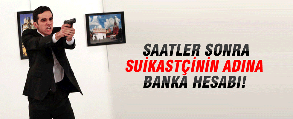 Karlov’un ölümünün ardından suikastçı adına hesap açıldı