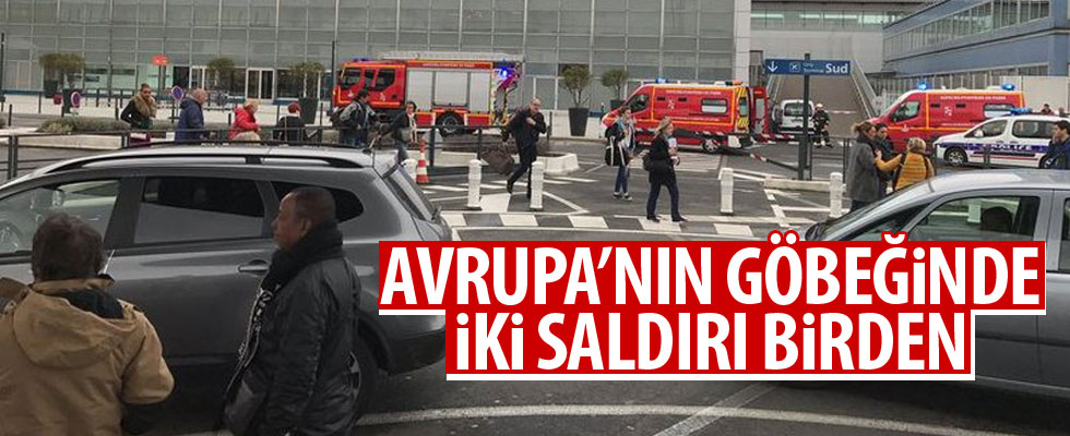 Fransa'da iki saldırıyla sallandı