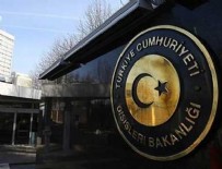 Dışişleri'nden Almanya'ya kınama!