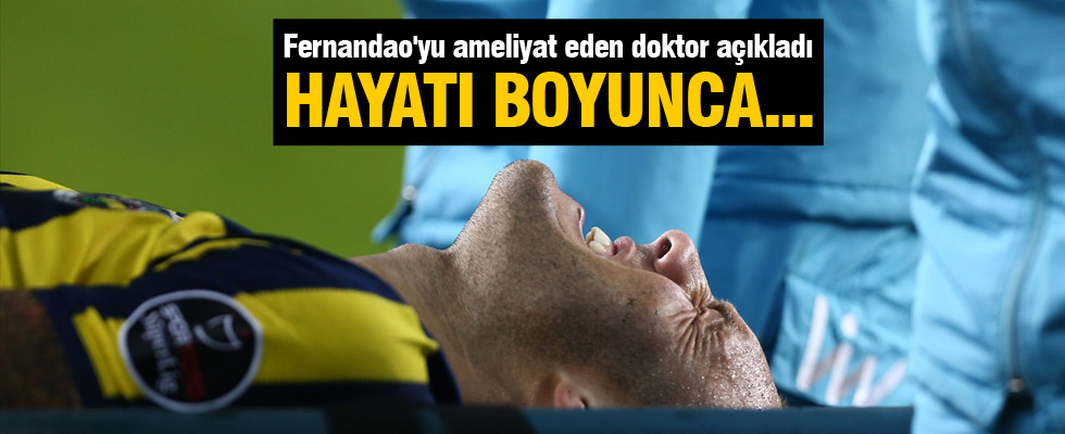 Fernandao hayatı boyunca vidalarla yaşayacak