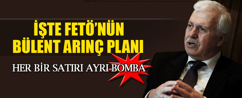 Hüseyin Gülerce FETÖ'nün Bülent Arınç planını deşifre etti