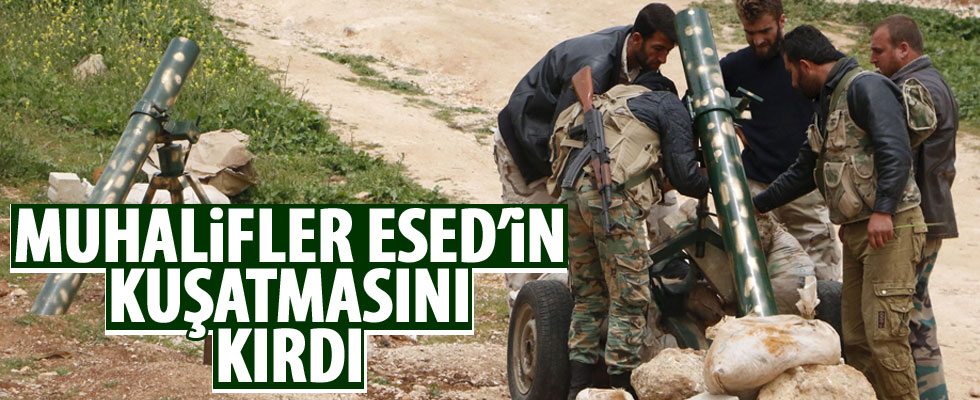 Muhaliflerin ilerleyişi sürüyor