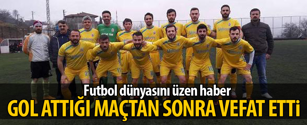 Genç futbolcu kazada hayatını kaybetti