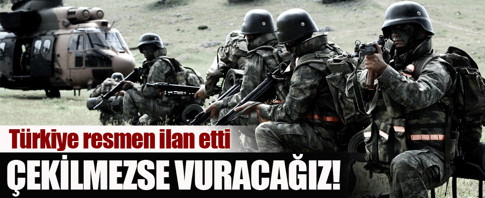 Çavuşoğlu: Menbic'e gideceğiz, YPG çekilmezse vuracağız