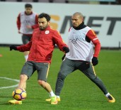 Galatasaray Çift Antrenman Yaptı