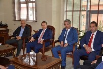 ÖMER ÇİMŞİT - Karaman Belediye Başkanı Ertuğrul Çalışkan'dan Siverek Belediyesine Ziyaret