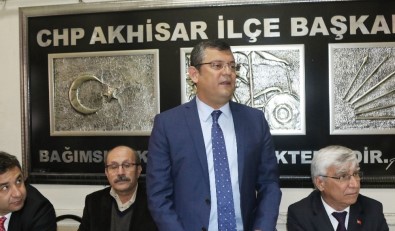 CHP'li Özgür Özel Ve Selin Sayek Böke Akhisar'da Konuştu