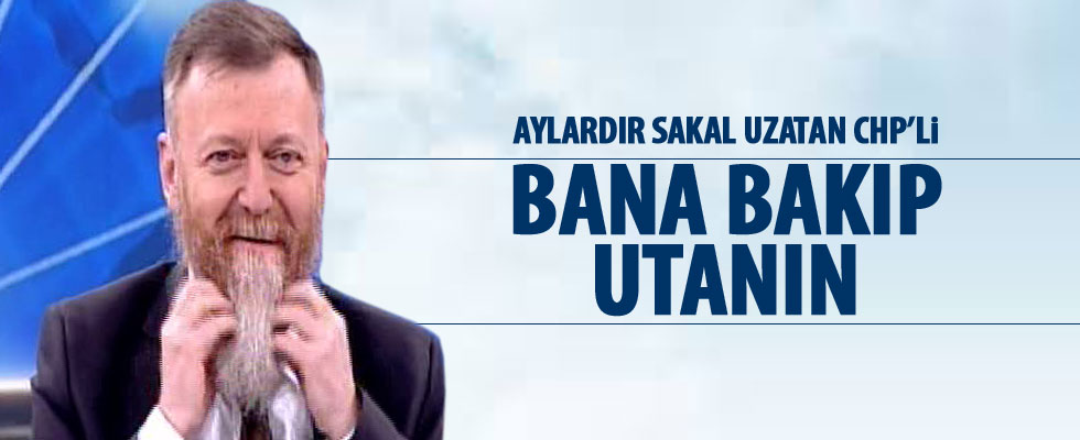 CHP'li Atıcı: Sakalımın her teliyle eylem yapıyorum