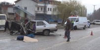 İŞÇİ SERVİSİ - Domaniç'te Trafik Kazası Açıklaması 1 Ölü 13 Yaralı