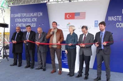 Gaziantep'te Katı Atık Transfer İstasyonu Törenle Açıldı