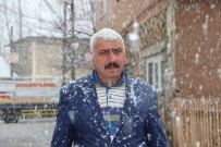 KAZMA KÜREK - Oltu'da Kar Yağışı Etkili Oldu