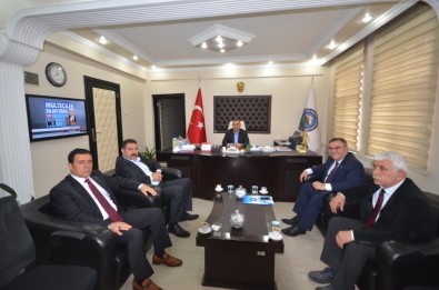 Türk Yerel Hizmet-Sen'den Başkan Yikit'e Ziyaret