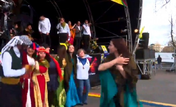 PKK Avrupa ülkelerinde Hayır mitingi yaptı