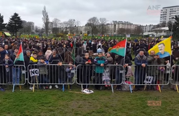 PKK Avrupa ülkelerinde Hayır mitingi yaptı