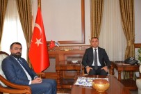 MUSTAFA TOPRAK - Başkan Akın, Vali Toprak'dan 'Koç İstasyonu' İçin Destek İstedi