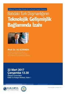 Çarşamba Konferanslarının Konuğu Prof. Dr. Ali Sürmen Olacak