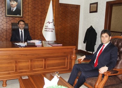 Defterdar Orhan Taş, Vali Aktaş'ı Ziyaret Etti