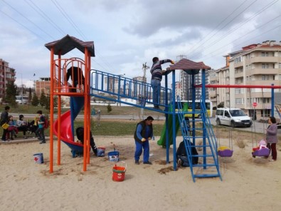 Edirne'de Parklar Yenileniyor