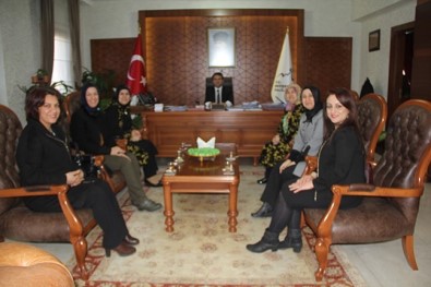 Eğitim Bir Sen Kadın Kollarından Vali Aktaş'a Ziyaret