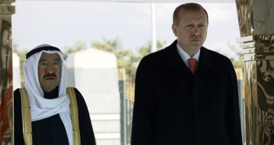 Erdoğan Kuveyt Emiri Sabah'ı Törenle Karşıladı