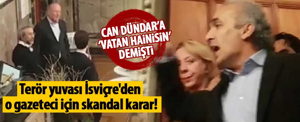 İsviçre'den gazeteci Çek için skandal 'hapis' kararı