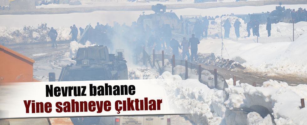 Nevruz kutlamalarında arbede