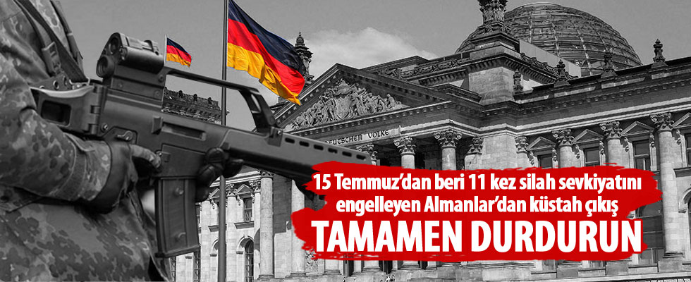Alman sol partisi: Türkiye'ye satışı durdurulsun!