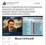 MENDERES TÜREL - Başkan Gökçek, Son 3 Yılın En Başarılısı