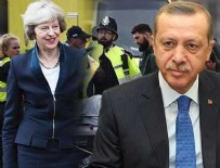Erdoğan'dan İngiltere Başbakanı May'a taziye mesajı