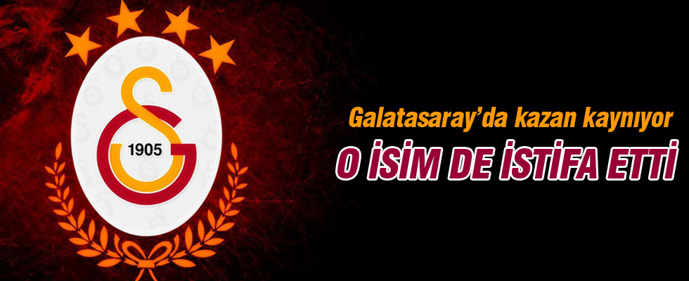 Galatasaray'da Alp Yalman istifa etti