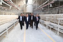 MAHMUT ASLAN - Hak-İş Genel Başkanı Mahmut Aslan'dan Turkuaz Seramik'e Ziyaret