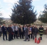 ERKMEN - Hisarcık'ta Milli Eğitim Ve Okul Personeline Yangın Eğitimi