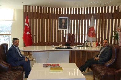 İl Genel Meclis Başkanı Özgün, Rektör Bağlı'yı Ziyaret Etti