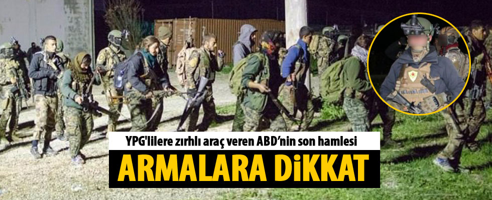 ABD'nin havadan indirdiği YPG'liler