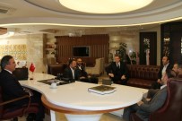 TAMER DAĞLı - AK Parti Adana Milletvekili Dağlı Ve Aladağ Belediye Başkanı Akgedik Rektör Bağlı'yı Ziyaret Etti