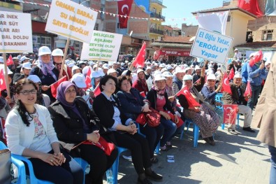 Bakan Eroğlu Aydın'da Vatandaşlara Seslendi Açıklaması 'Evet Deme Sırası Sizde'