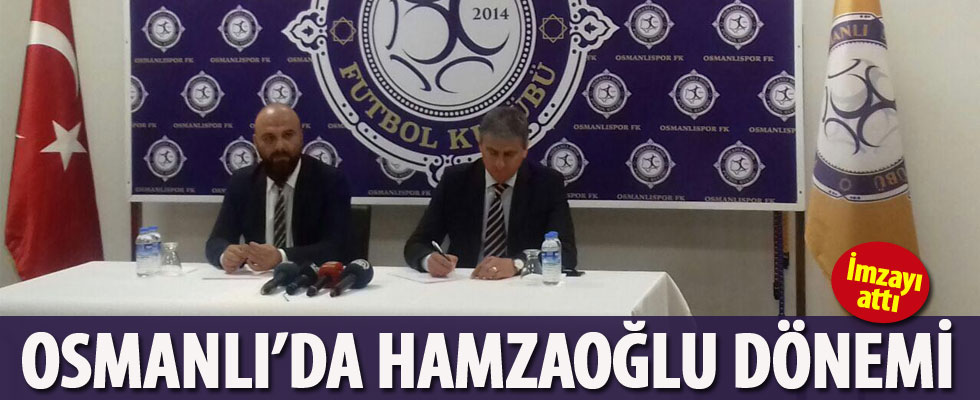 Hamza Hamzaoğlu resmi imzayı attı